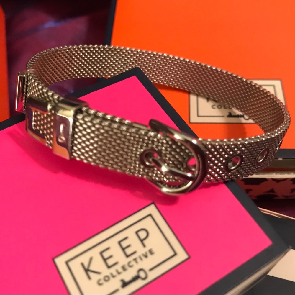 KEEP COLLECTIVE - Silver Mesh Bracelet